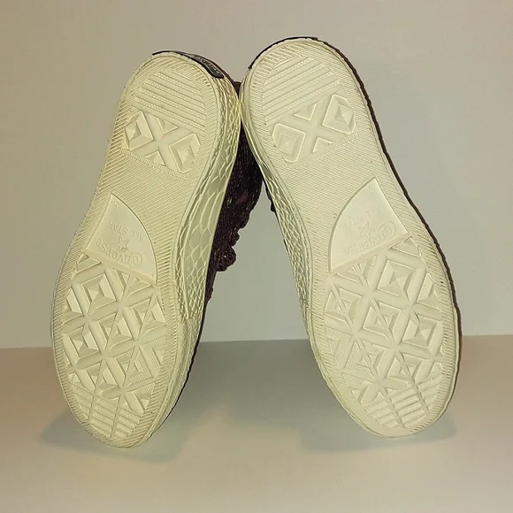 Converse Chuck Taylor Snake Print Leather High Top Sneakers - Picture 4 of 8